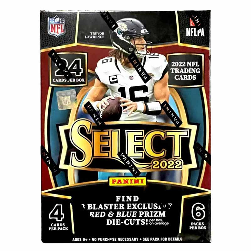 2022 Panini Select Football Blaster box