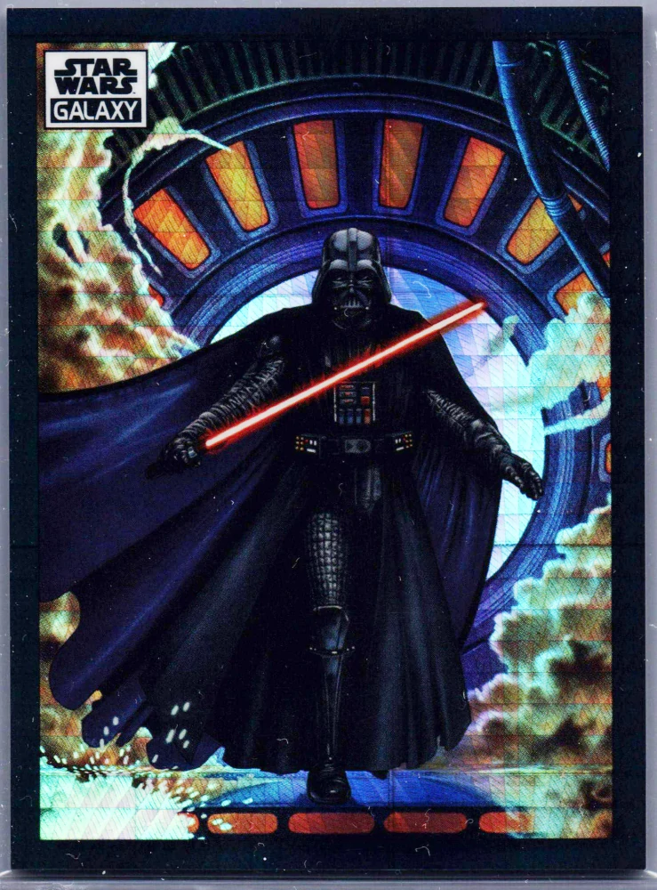 2022 Star Wars Galaxy Prism Refractor #50 Enter: Darth Vader 44/75