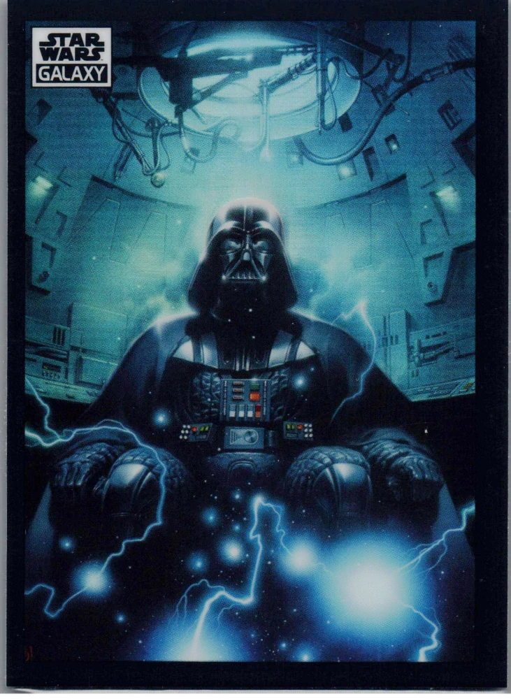 2022 Star Wars Galaxy Refractor #71 Inside The Meditation Chamber