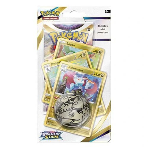 Pokémon Brilliant Stars Premium Checklane Blister Salamence
