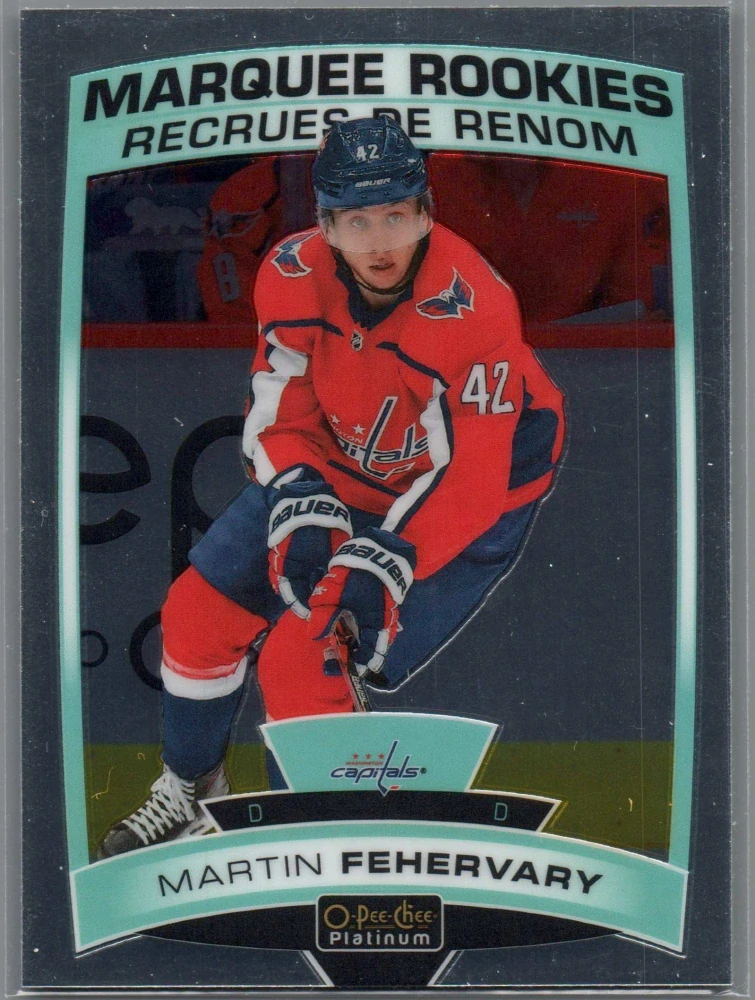 2019/20 O-Pee-Chee Platinum Marquee Rookies #153 Martin Fehérváry