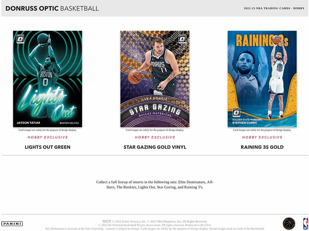 2022/23 Panini Donruss Optic Basketball Hobby