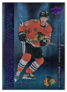 2021/22 Black Obsidian Rookies Wyatt Kalynuk #OR-17 /25 Purple