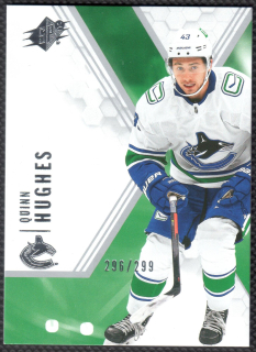 2021/22 SpX Quinn Hughes #43 296/299