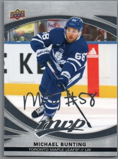 2023/24 MVP SP Silver Script Michael Bunting #216